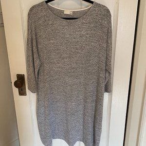 COZY GREY WILFRED DRESS from ARITZIA